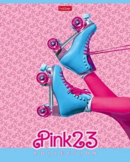 Тетрадь А5 48л кл. Hatber "Pink shoes" 5 диз.в спайке, выб.лак., белизна 100%