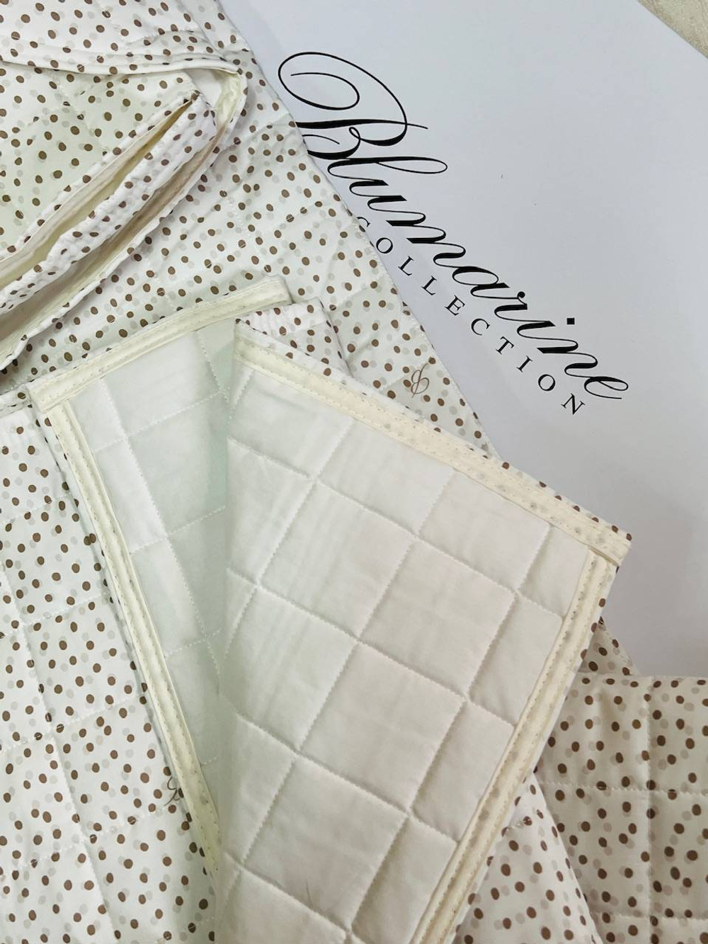 Покрывало стеганое 180х270 Blumarine Malu белое