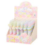 Ручка гелевая, пиши-стирай, автоматическая, Basir, синие чернила, серия "ЖИВОТНЫЕ", с игрушкой на корпусе