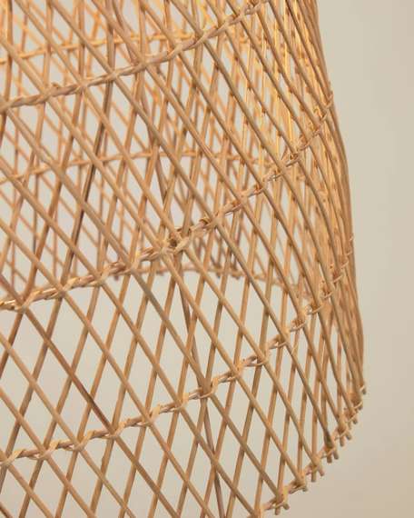 Подвесной светильник из ротанга Domitila Ø44 см