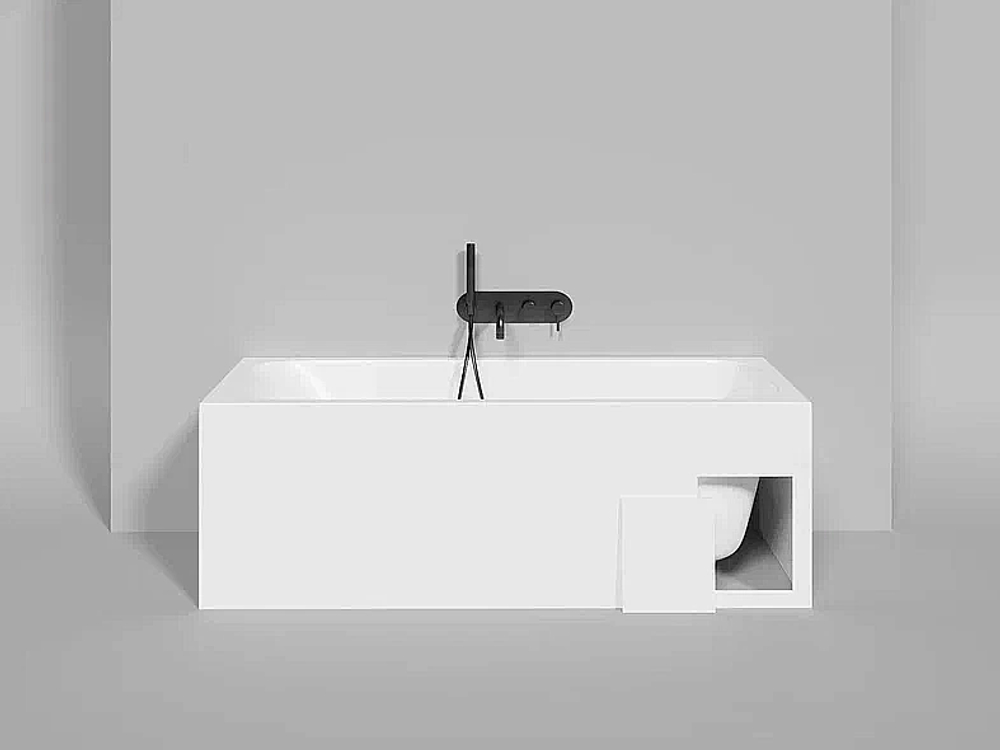 Ванна Salini ORLANDA S-stone 102027M 170x75 белая