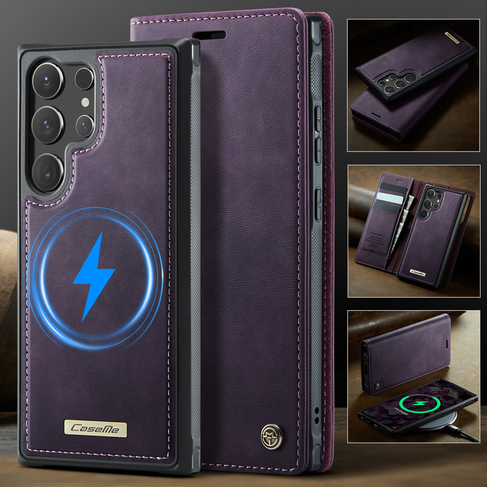 Чехол-кошелек CaseMe 2 in 1 MagSafe Samsung Galaxy S25 Ultra