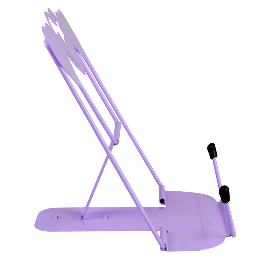 Подставка для книг и учебников Феникс+, 17.5x18x15 см, окрашенный чёрный металл,