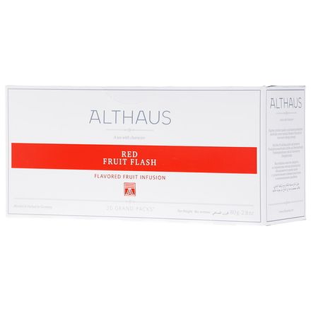 Althaus Grand Pack Red Fruit Flash травяной чай в пакетиках, 20 шт