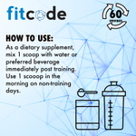 fitcode, Креатин, без добавок, 300 г (10,6 унции)