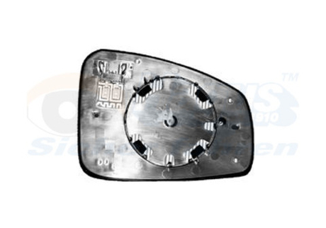 VAN WEZEL - 4377837-VAN - Mirror Glass, exterior mirror