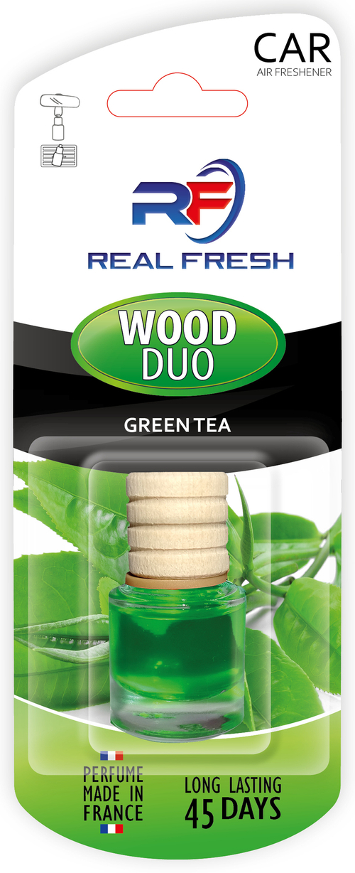 ОСВЕЖИТЕЛЬ ВОЗДУХА REAL FRESH WOOD-DUO GREEN TEA