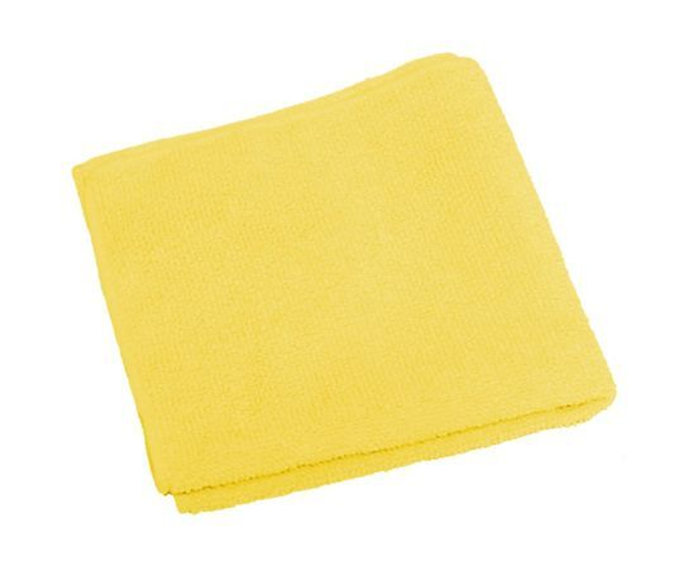 Салфетка из микрофибры для уборки, Рыжий кот, 30х30см, желтая