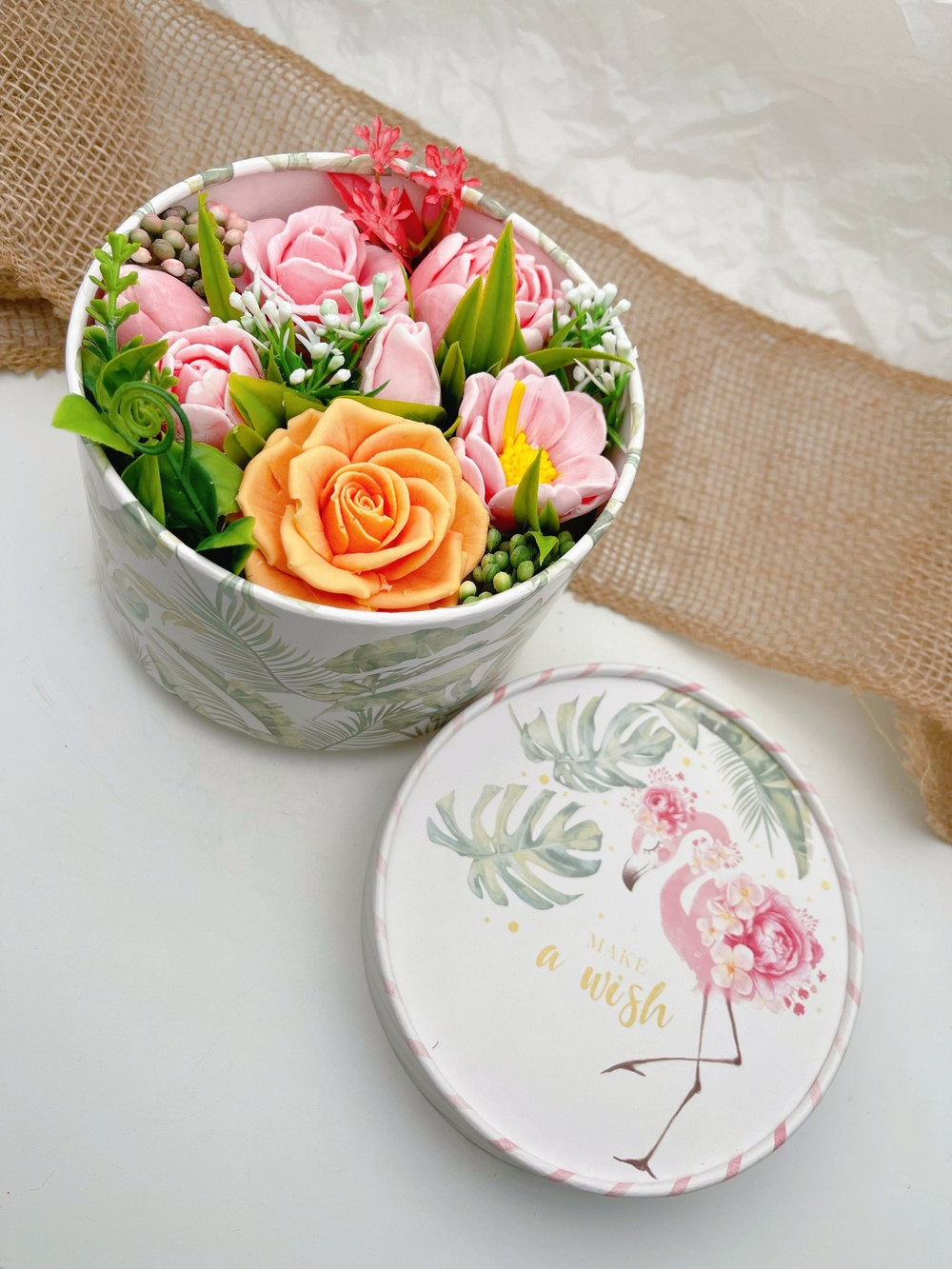 «Загадай желание» букет в коробке