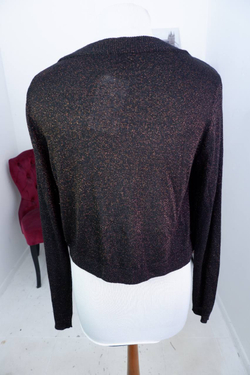 Кардиган In Extenso блестящий, маркировка L, визуально на 48 размер