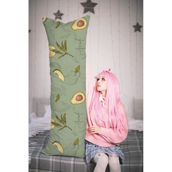 Дакимакура подушка авокадо арт. 0022