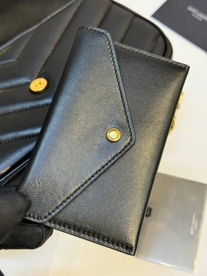 Сумка Saint Laurent Loulou, черный