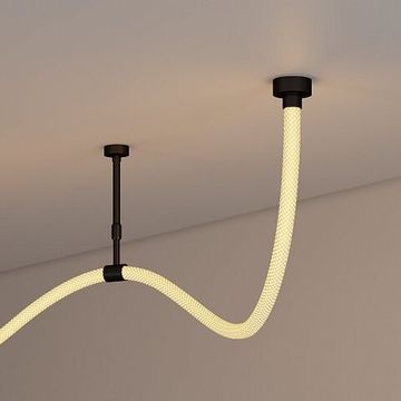 Силиконовый гибкий профиль 10м 053828 белый WPH-FLEX-ROPE-D22-360deg-S8-10m WHITE Arlight