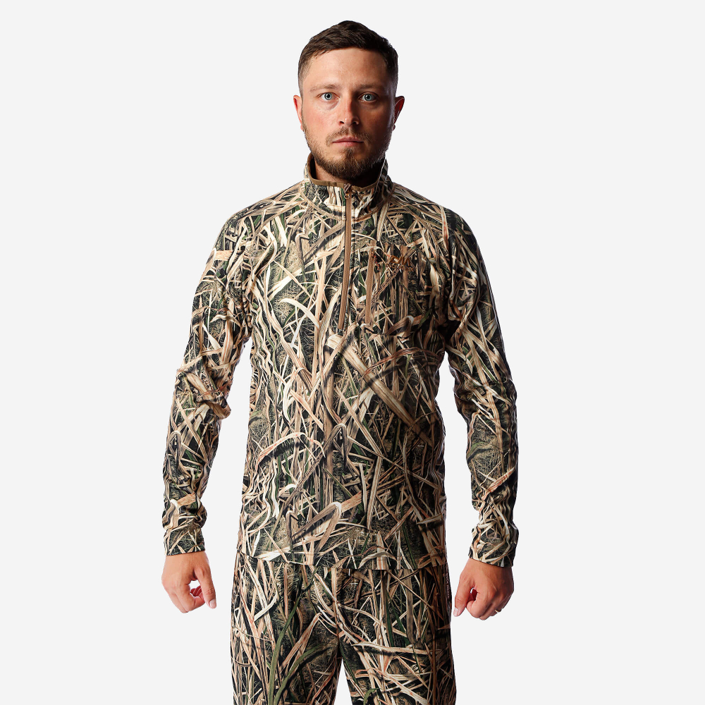 Термо-кофта (средняя) "Half Zipper" цвет NW4