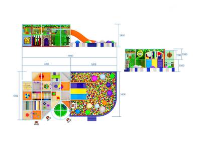 Игровая комната с лабиринтом «Летний Городок»