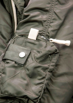 Куртка зимняя мужская Denali Husky Military (т. олива - beluga)