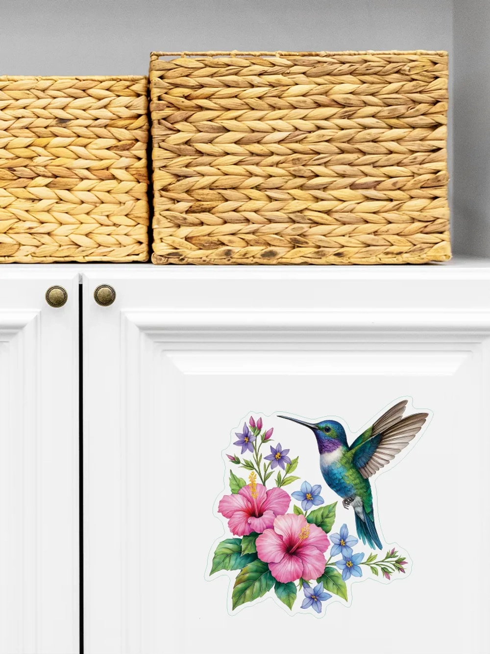 Наклейки интерьерные Колибри