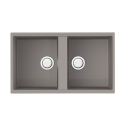 Кухонная мойка Omoikiri Kitagawa 83-2-U-GR Artceramic/leningrad grey
