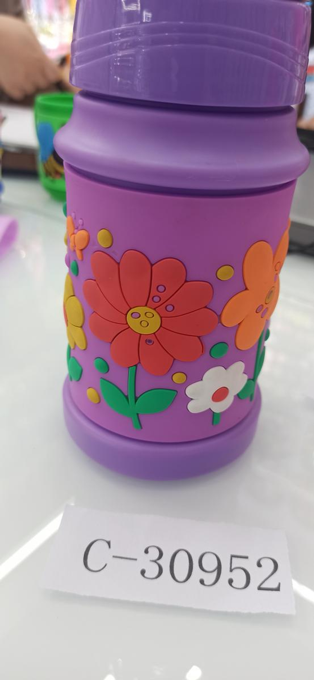 Поильник 17 см, PVC 6 цветов микс, с-30952