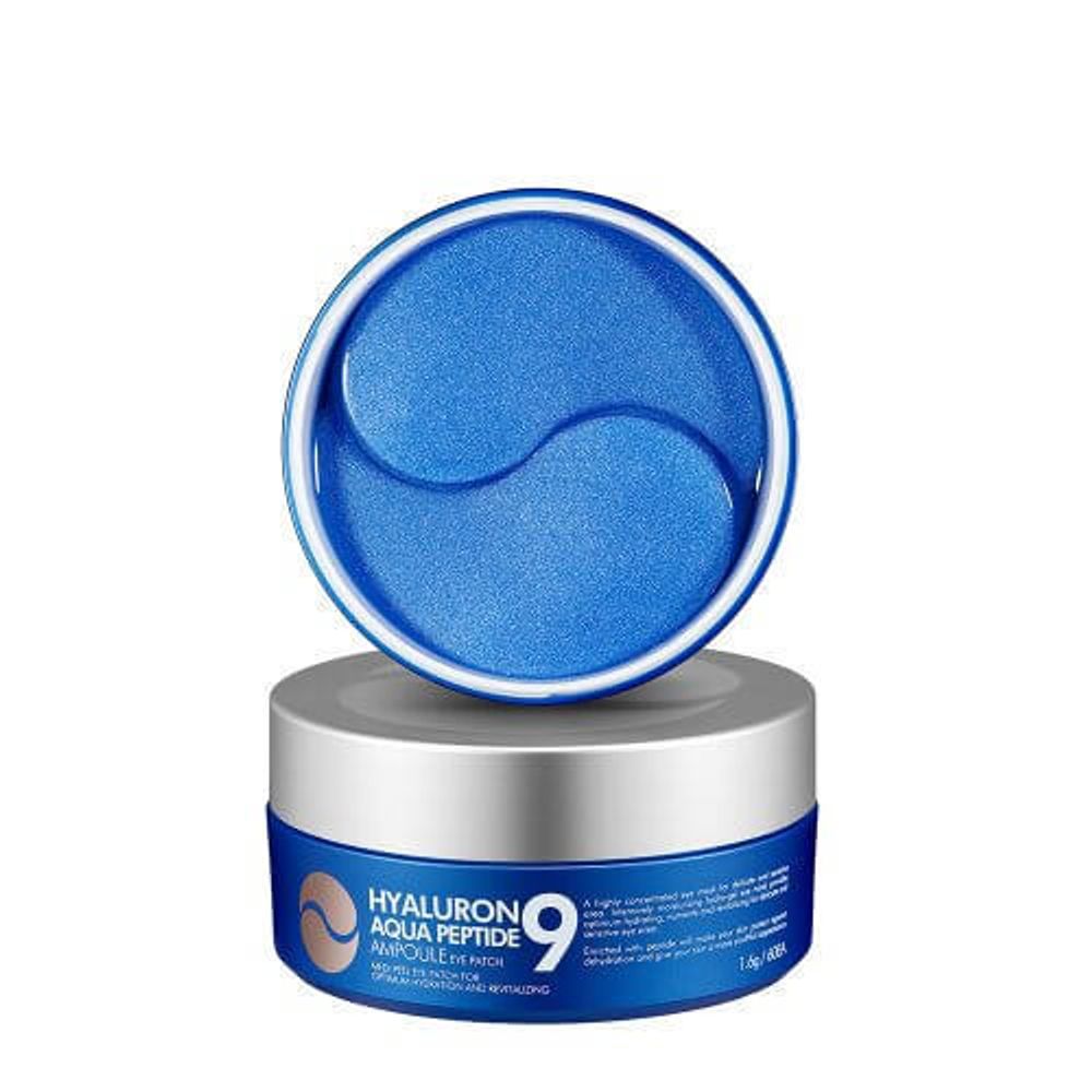 Увлажняющие гидрогелевые патчи с пептидами Medi-Peel Hyaluron Aqua Peptide 9 Ampoule Eye Patch 60 шт.
