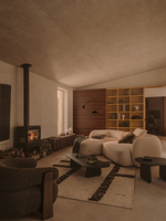 Модульный диван Martina 3-местный с левым шезлонгом, цвет экрю, 287 см