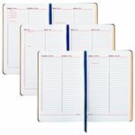 Ежедневник недатированный А5 (138х213 мм), BRAUBERG VISTA, под кожу, гибкий, 136 л., "Sky boat", 112042