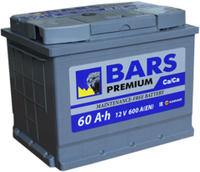 BARS PREMIUM 6СТ- 50 аккумулятор
