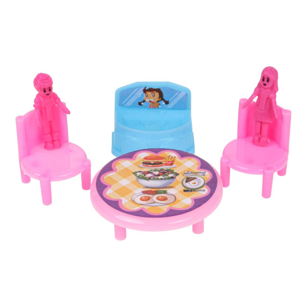 Дом для куклы с куклой, коробка 5517-A