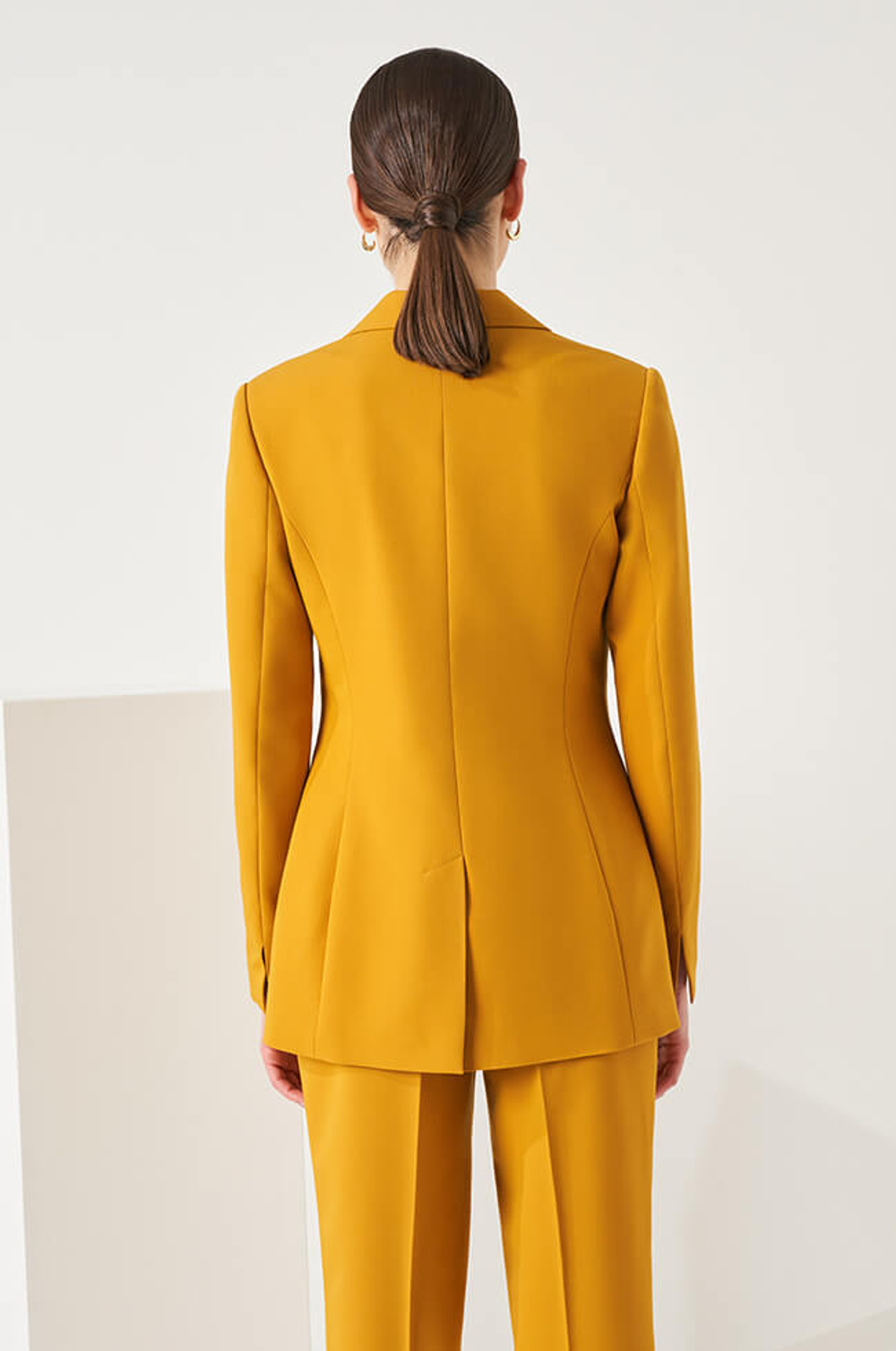 1820 Жакет женский (горчичный)
