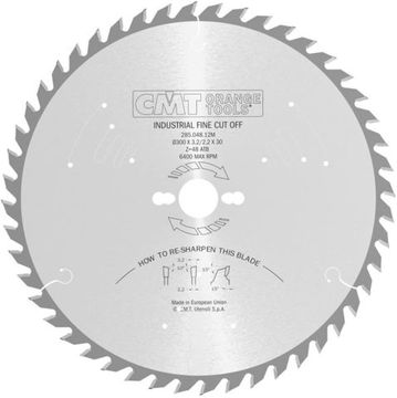Диск пильный по дереву (300х30х3.2/2.2 мм; Z=48) CMT 285.048.12M
