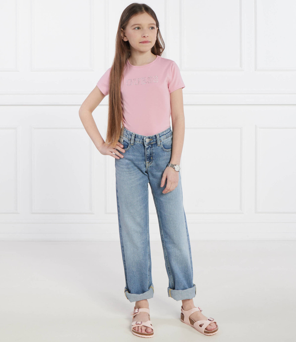 Футболка MINIME GUESS ACTIVE - розовый(J4GI40 J1314)