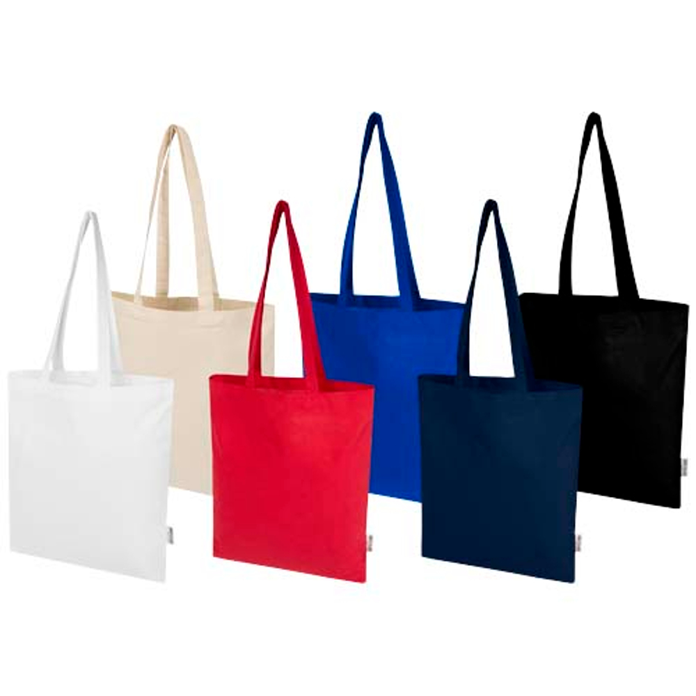 Эко-сумка Peru Blend из переработанного хлопка, сертифицированного согласно GRS, плотностью 180 г/м² объемом 7 л