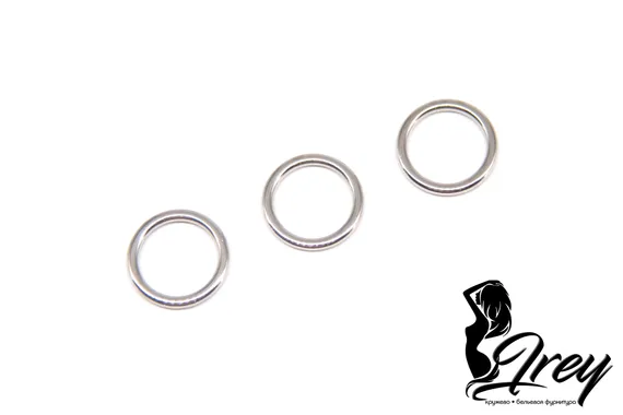 Кольцо Arta-F, 15 мм, металл, серебро