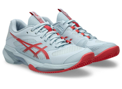 Женские теннисные кроссовки Asics Solution Speed FF 4 Clay - sky/sienna