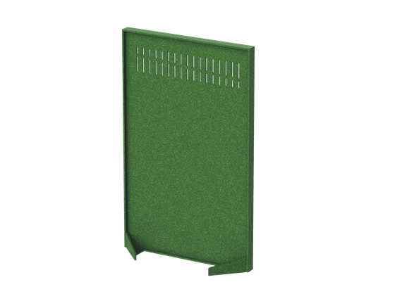 Перегородка с декором &quot;Диаграмма роста&quot; 120х40х140