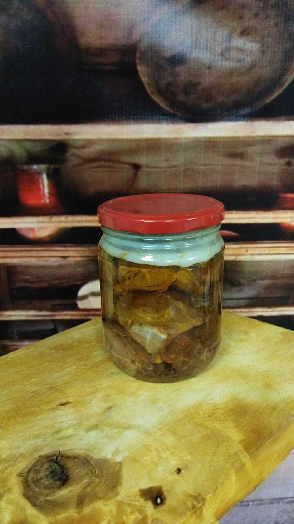 Тушенка говяжья кусковая домашняя 0,5 л от Дереды