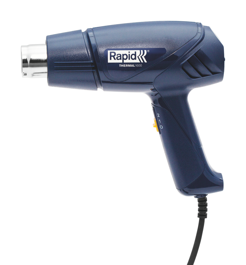 RAPID R:Hot Air Gun 1600 Вт, 60°C / 550 °C, 280 л/мин, Фен строительный (24359800)
