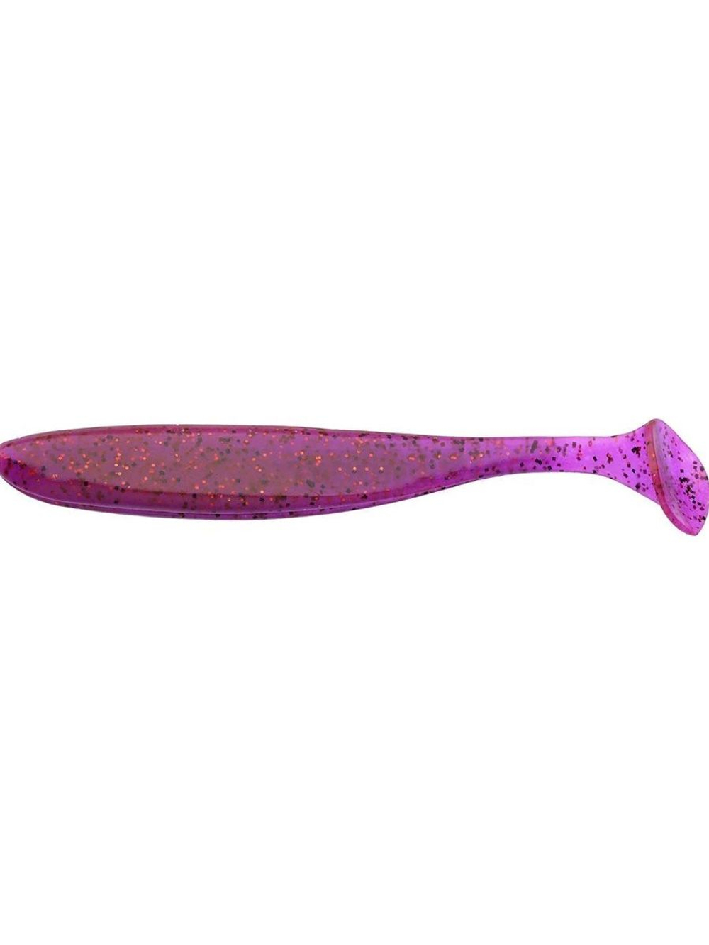 Приманка силиконовая Keitech Easy Shiner 4" PAL #01 Chartreuse Red Flake, 3 упаковки по 7 штук