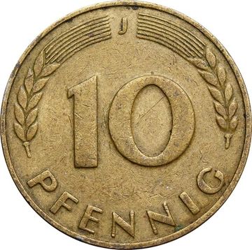 10 пфеннигов 1949 Германия (ФРГ)