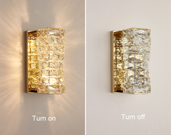 Настенный светильник 6005W/S gold/clear