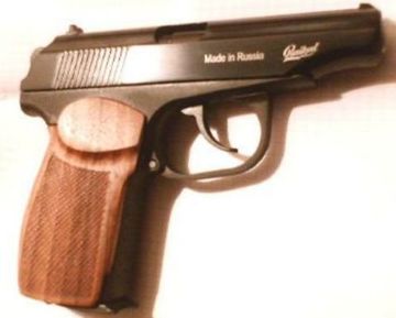 Рукоятка МР-654К орех 99057