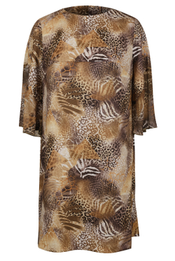 Трикотажное платье 2462АПА, акварель #359Аб052462АПА