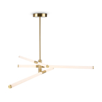 Люстра на штанге светодиодная Maytoni Axis MOD106CL-L40G3K