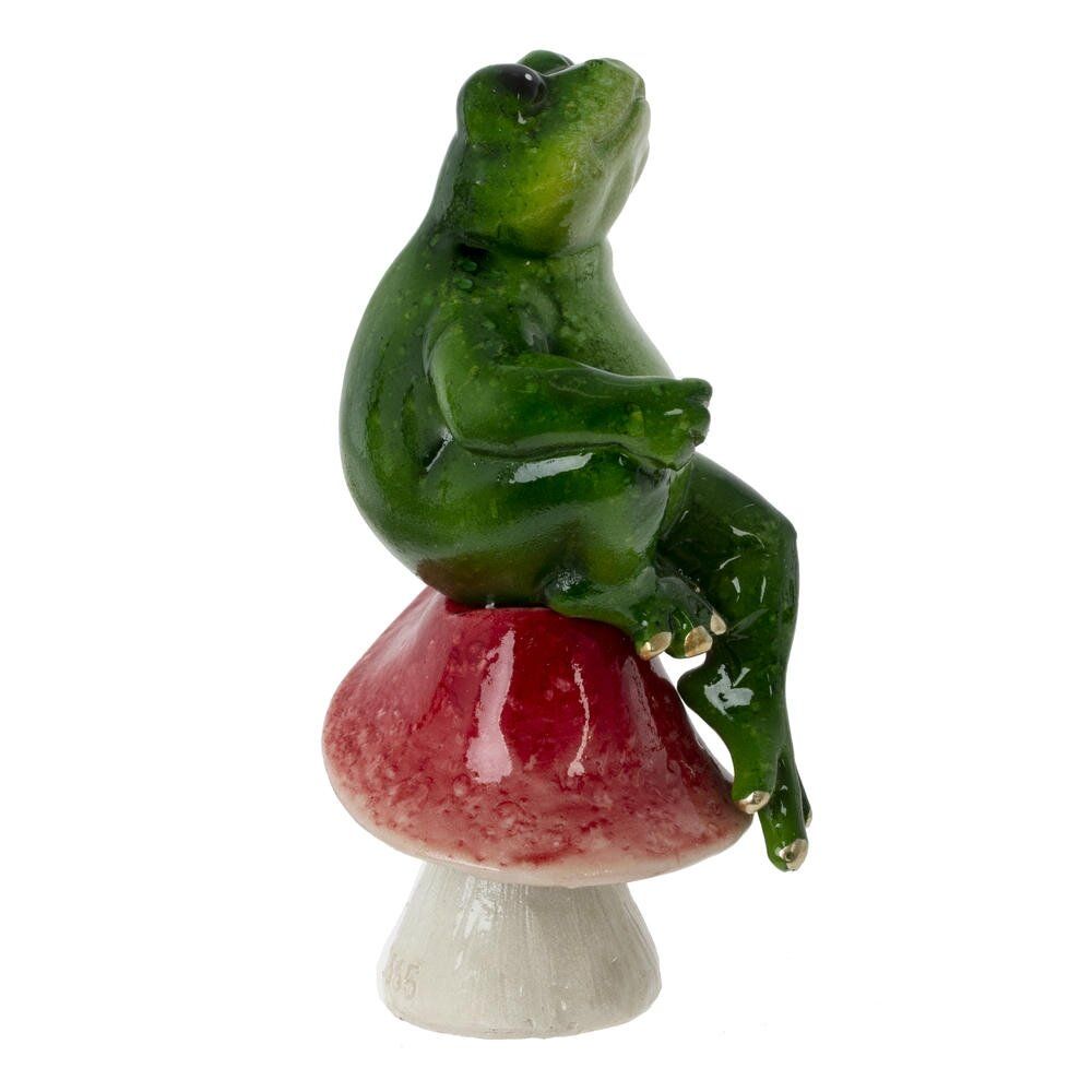 GAEM Фигурка декоративная "Лягушка", L6,5 W7 H13 см