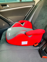 Автокресло (бустер) LB 311 (Teddy Bear) ПК (39. DEEP RED+BLACK DOT)