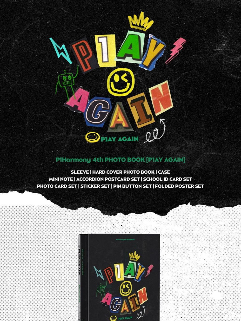 публикация P1HARMONY- P1AY AGAIN 4th PHOTO BOOK