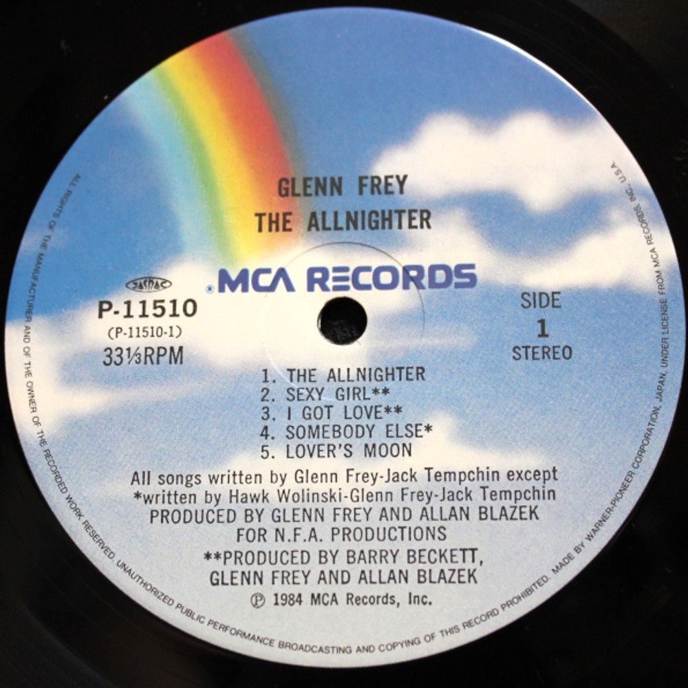 Glenn Frey / The Allnighter (LP)
