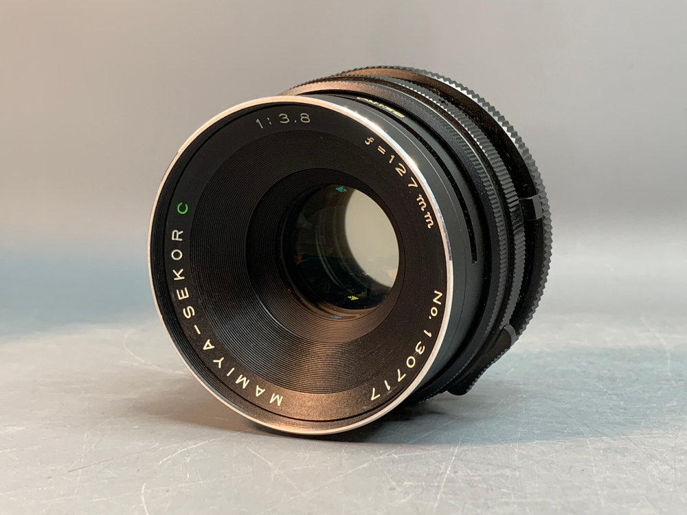 Mamiya RB67 + Mamiya 127mm f/3.8 Sekor C, плесень внутри объектива