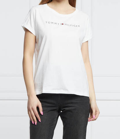 футболка Tommy Hilfiger - белый(UW0UW01618)