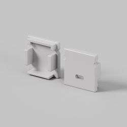 Комплект заглушек (для профиля 20×20) 2 шт., Maytoni ALM-2020-EC 642072